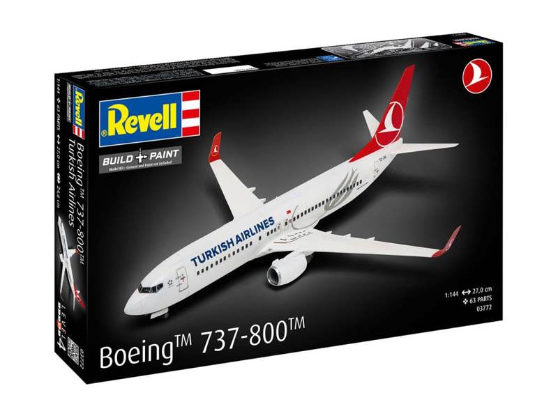 Revell Boeing 737-800 Turkish Airlines (1:144 Scale)