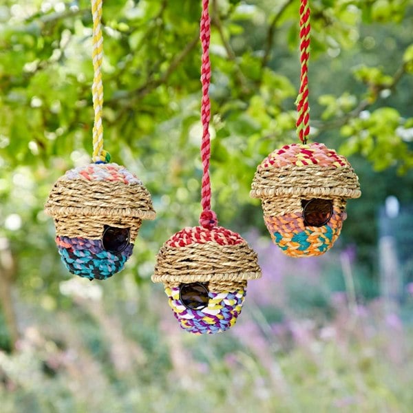 Paper High Acorn Recycled Cotton Birdhouse