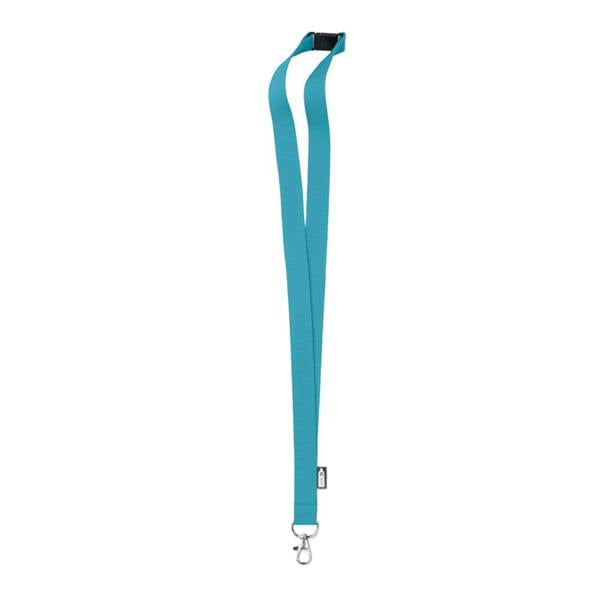 MidOcean Lany RPET Lanyard - Turquoise - 