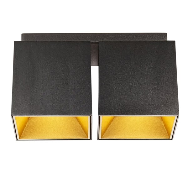 Nordlux Ethan 2-Spot | Surface downlight | Matt black