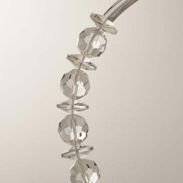 Pagazzi Lighting Bianca Polished Chrome & Black Table Lamp