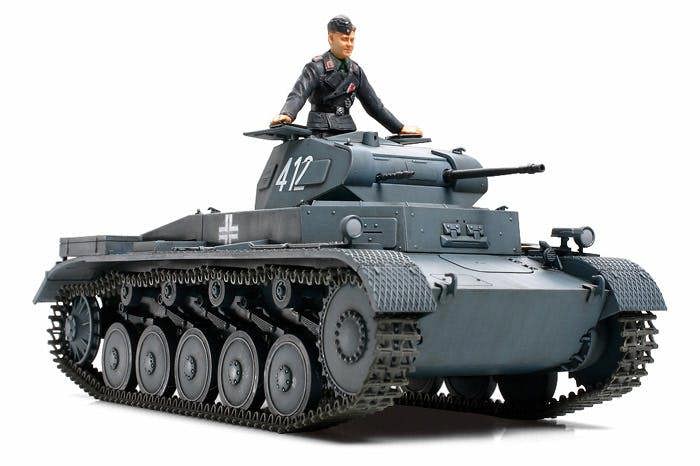 Tamiya German Panzerkampfwagen II Ausf.A/B/C France (1:35 Scale)