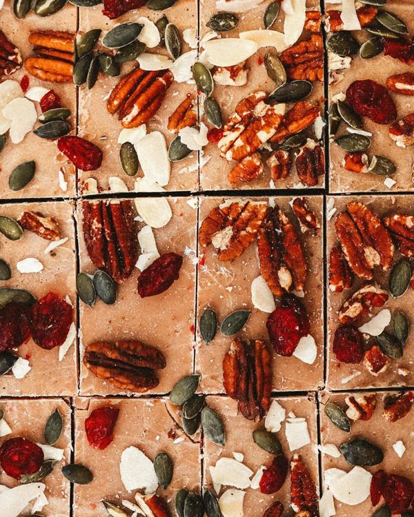 Sweet and Wild Maple Pecan Bar