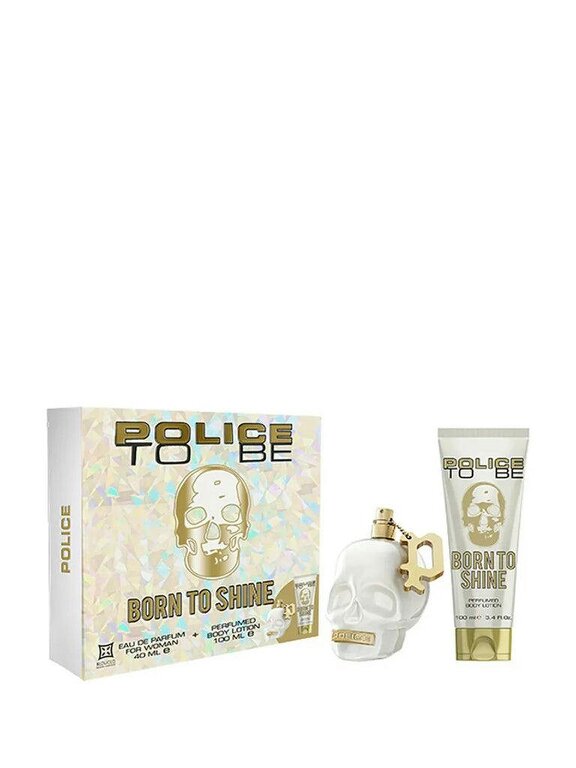 Police To Be Born To Shine Gift Set For Women - EDP 40ml Spray & Body Lotion 100ml