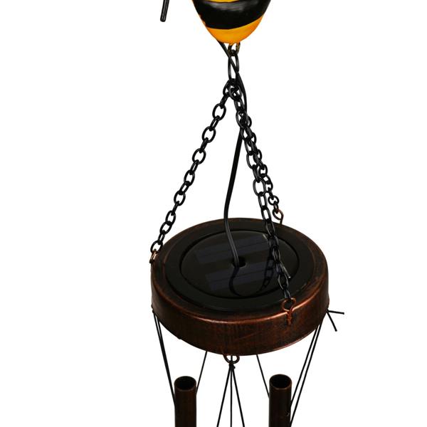 Country Living Solar Windchime - Bee