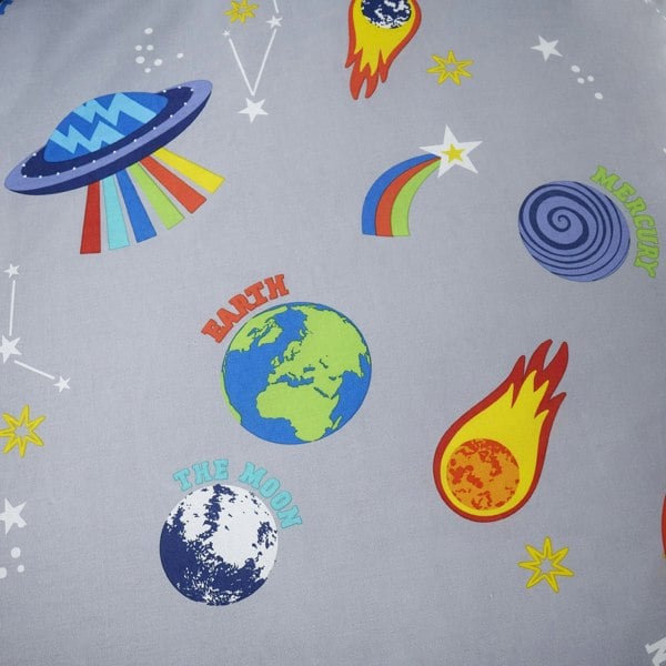 Catherine Lansfield Lost In Space Fitted Sheet