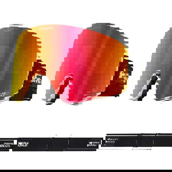 Dragon PXV - Icon Red with Lumalens Red Ionized & Lumalens Light Rose Lens