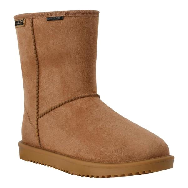Regatta Womens/Ladies Risely Waterproof Faux Fur Lined Winter Boots - Burnt Tan - 
