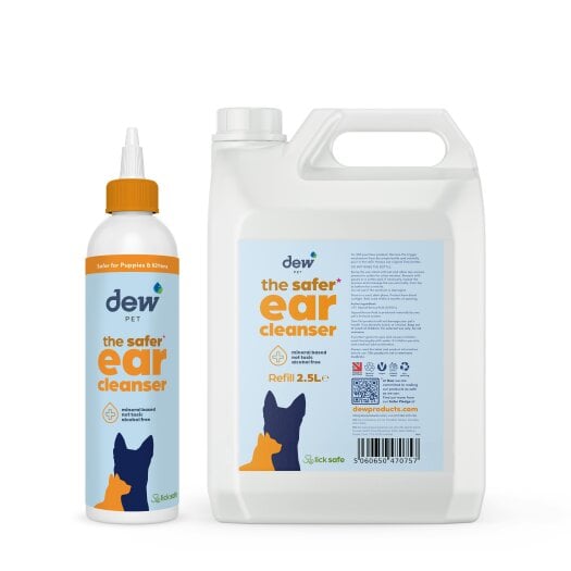Dew Safer Pet Ear Cleanser - Bundle Pack
