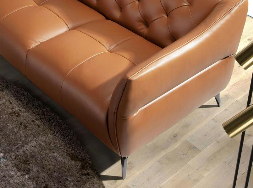 Angel Cerdá Chester sofa in brown leather 6168/6169