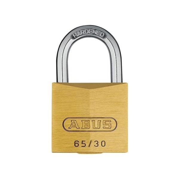 Abus Mechanical 65 Series Brass Padlock - Multi Colour - 