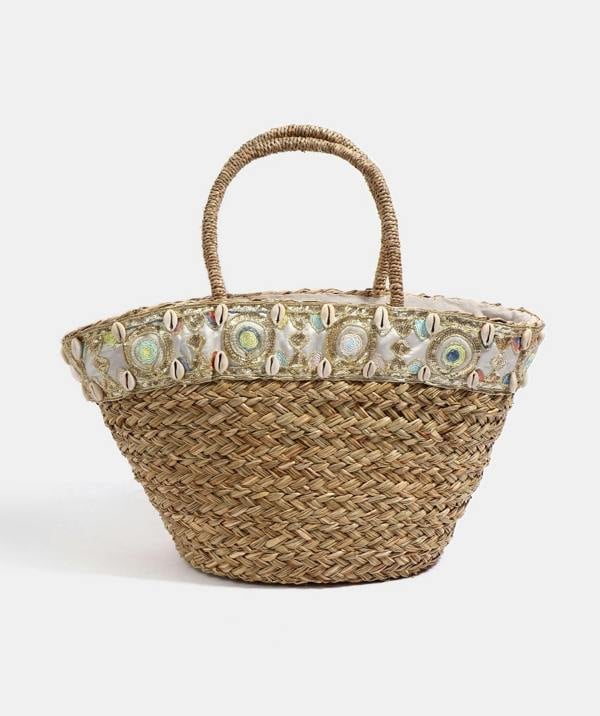 Pia Rossini Perez - Straw Beach Basket
