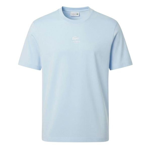 Lacoste Unisex Adult Embroidered Logo T-Shirt - Blue - 