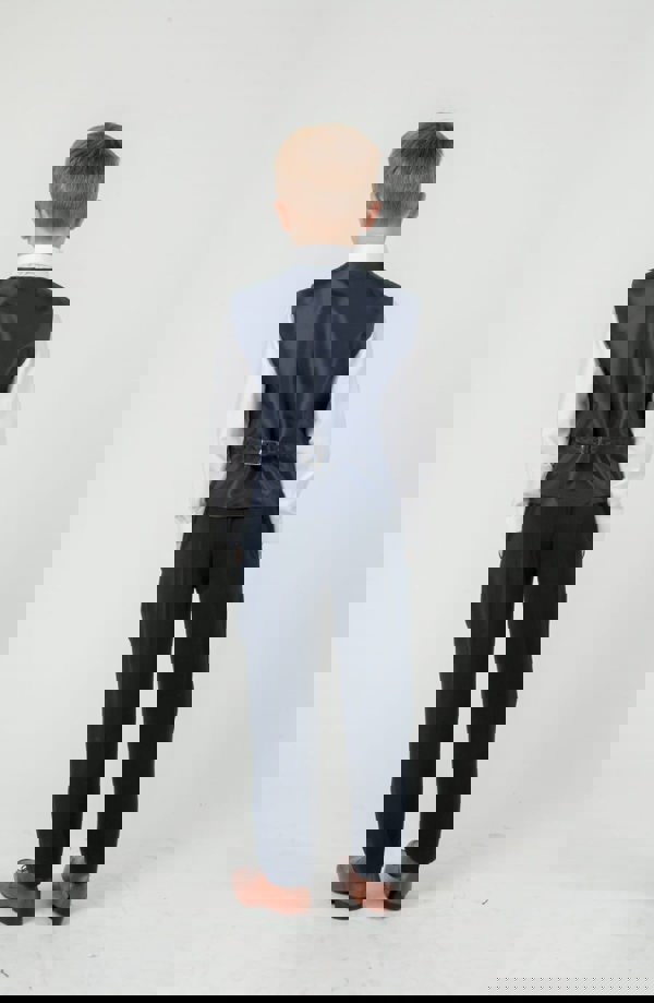 Vivaki Ronnie - Navy Blue 5 Piece Suit