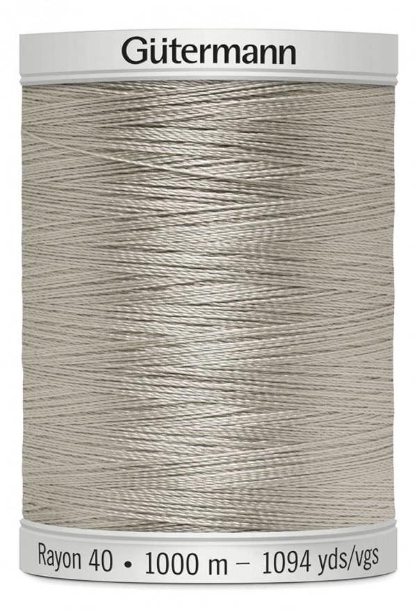 Gutermann No 40 Sulky Rayon Embroidery Thread 1000m Rayon Thread Suitable For Embroidery