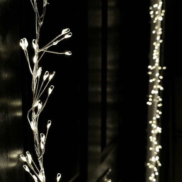 Samuel Alexander 5.5m 880 LED Indoor Outdoor Christmas Door Lights in Warm White