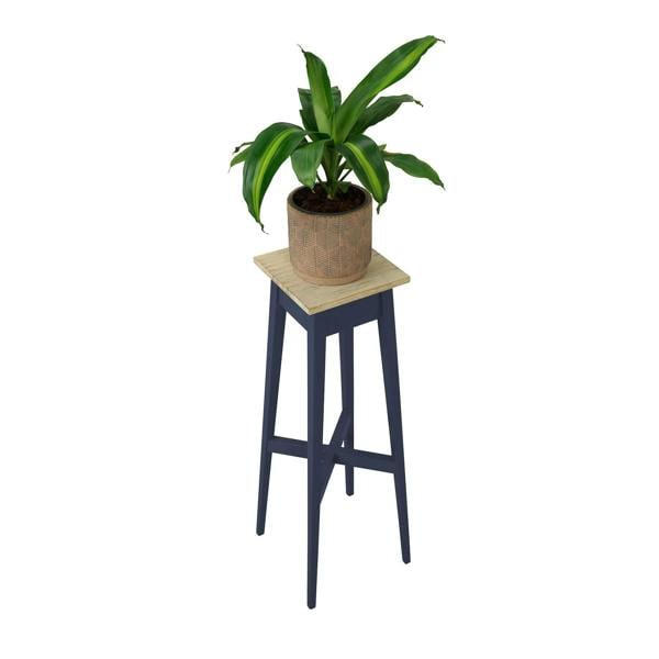Statement Furniture Florence Plant Stand Wooden Plant Holder 80cm Tall Ready Assembled
