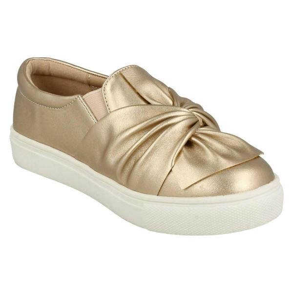 Spot On Girls Spot On Twist Vamp Flat Shoes H2455