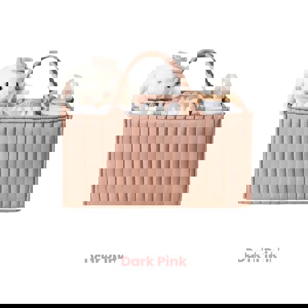 Anymom Anysort Mommy Baby Changing Bag Rectangular Line Pattern Basket Storage Stackers And Caddies Storage Organizer