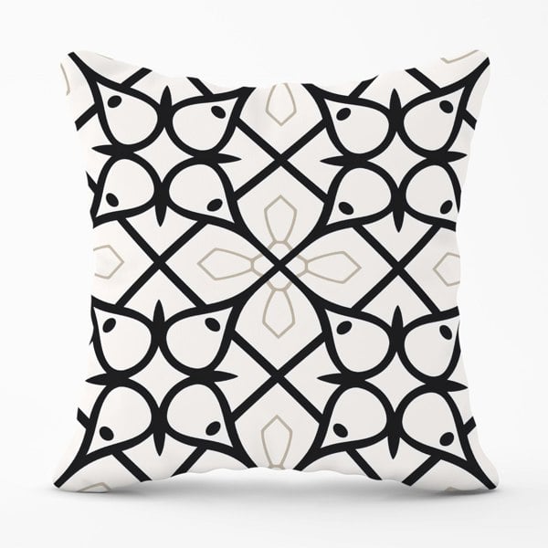 Warren Reed Arabic Style Pattern Cushions