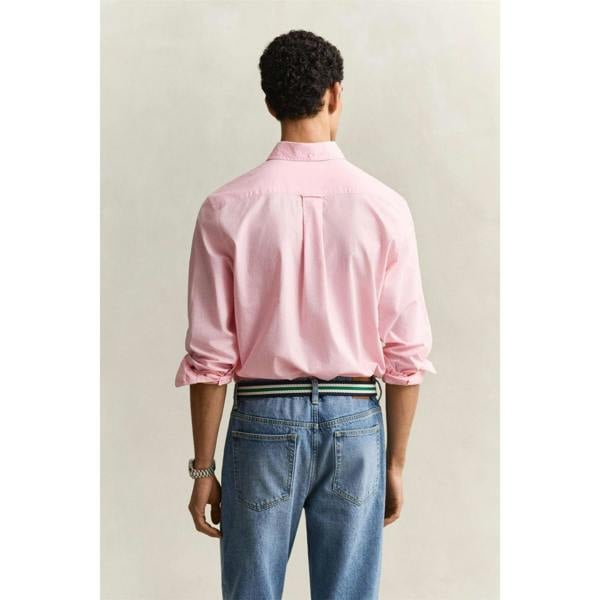 Gant Mens Poplin Shirt - Pink - 