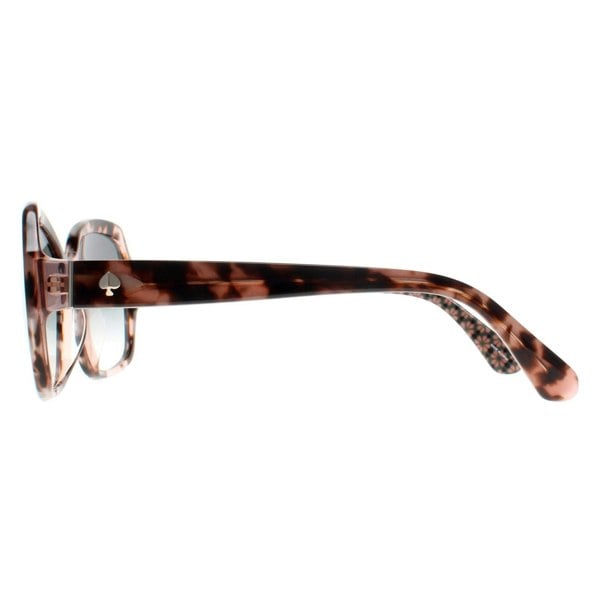 Kate Spade Sunglasses Amberlynn/S MAP 9K Havana Pattern Pink Green Gradient