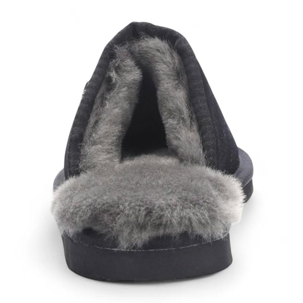 Infinity Leather Highland - Men's Genuine Sheepskin Suede Mule Slippers