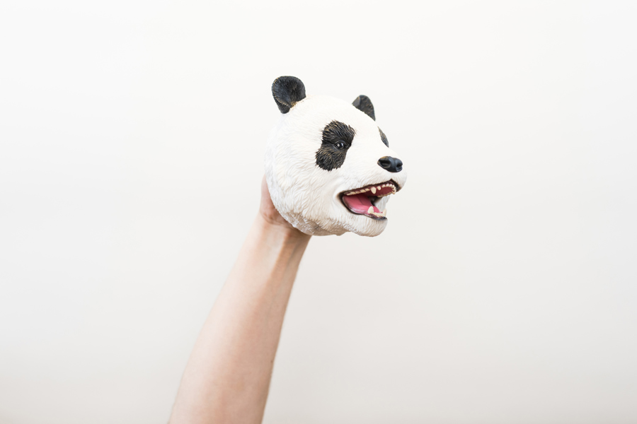 Wildthings Wild Thingz Panda Hand Puppet
