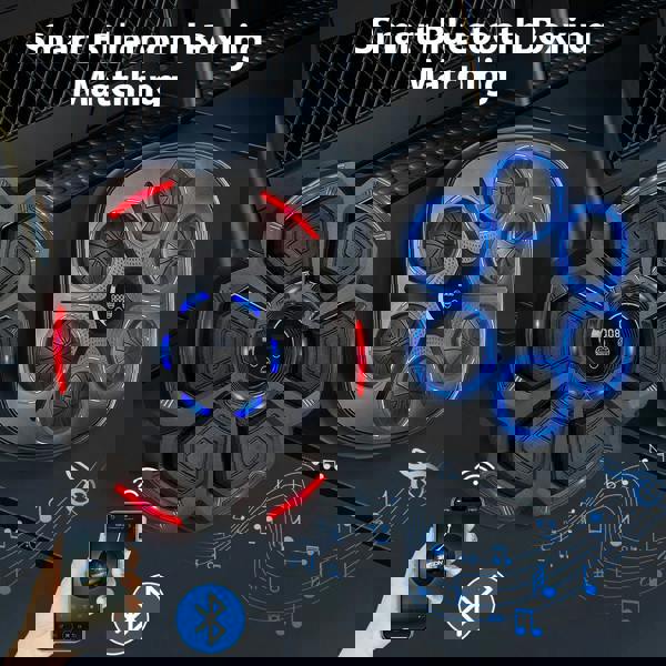 Centra Smart Music Punching Boxing Machine Wall Target Training Execise 9 Speed