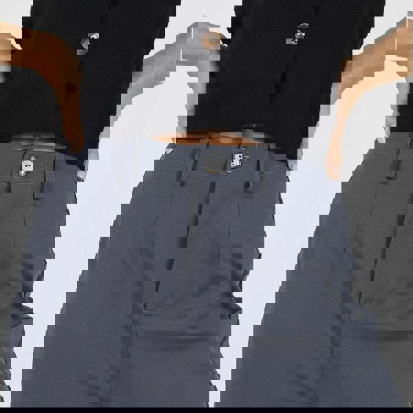 Brave Soul Charcoal Straight Leg Jersey Trousers - Charcoal Image 4