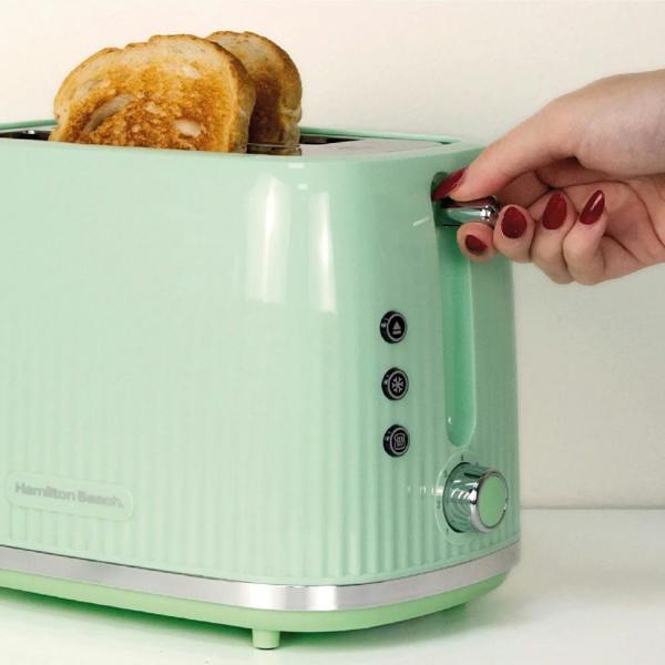 Hamilton Beach Miami 2 Slice Toaster Mojito Mint