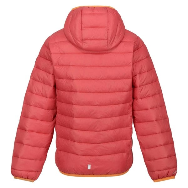 Regatta Childrens/Kids Marizion Hooded Padded Jacket - Mineral Red/Burgundy