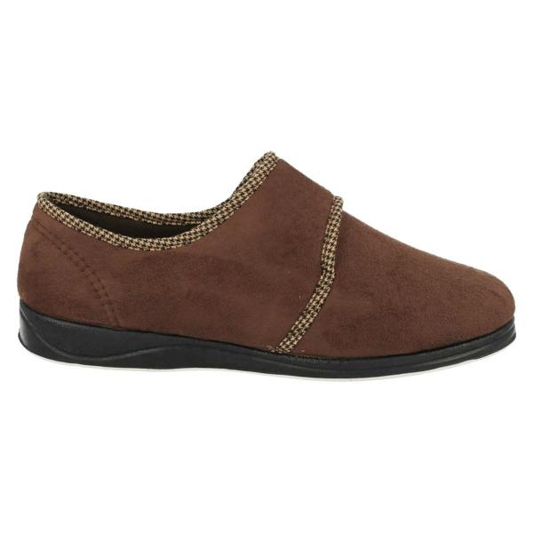 Padders Mens Padders Memory Foam Comfort Slippers Harry
