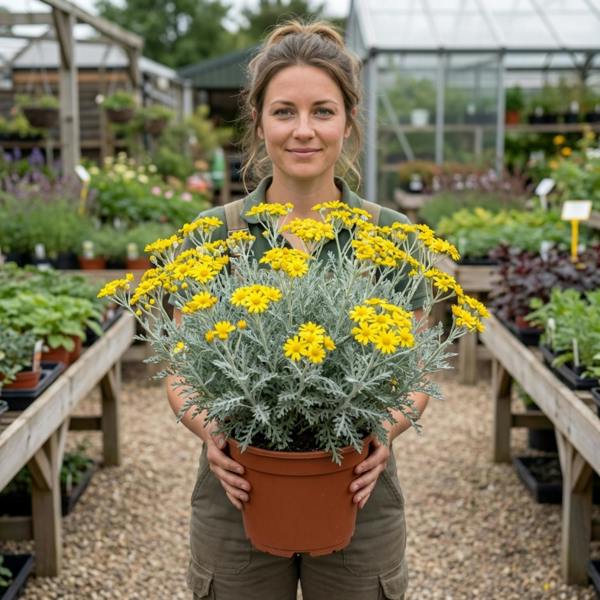 Senecio Sunshine - 2L Pot The Rose Press Garden