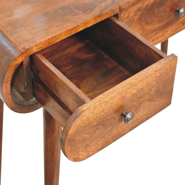 Wyld Haus Tha Ruea Chestnut Mirror Dressing Table