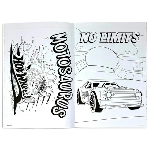 Hot Wheels Sticker Activity Books 5 Books Collection Set (Turbo Challenge, Criss Cross Crash, Built for Speed, Stunt Zone, Made to Race)