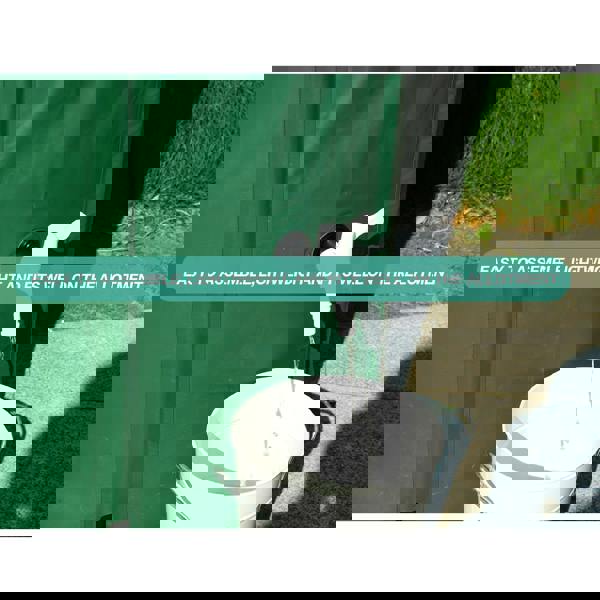 Gr8 Garden Collapsible 250L PVC Garden Water Butt Portable Rainwater Tank with Zipped Lid & Drain Tap