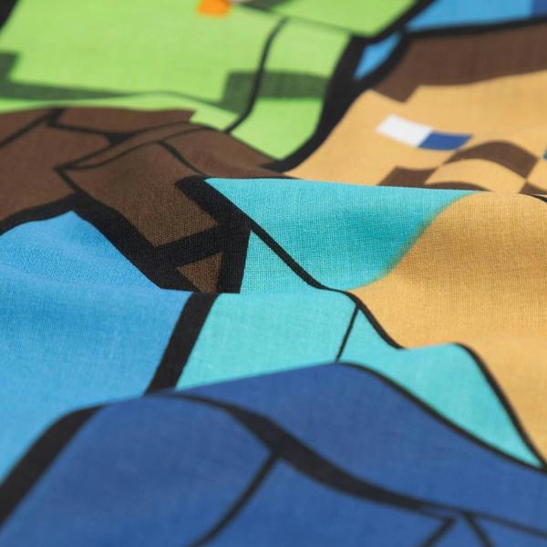 Minecraft Pixel Friends Duvet Cover Set