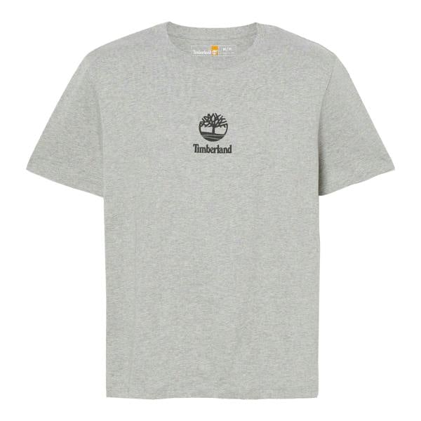 Timberland Unisex Adult Small Logo Short-Sleeved T-Shirt - Grey
