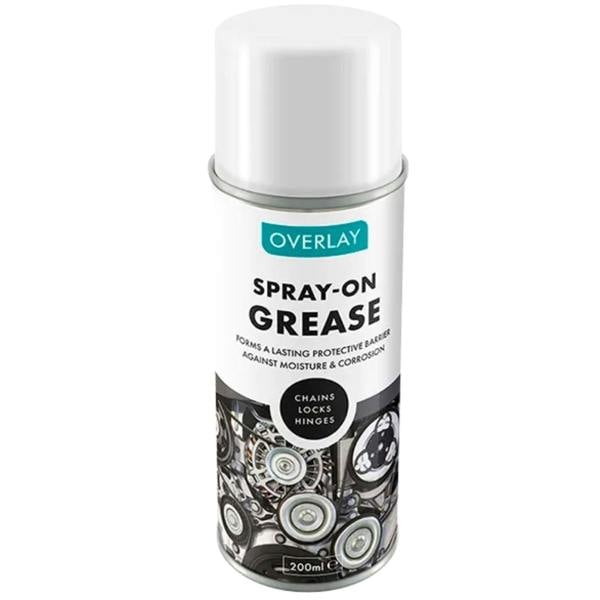 Overlay Clear Grease Professional Spray Lubricant 200ml