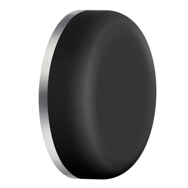 Black door stop for wall