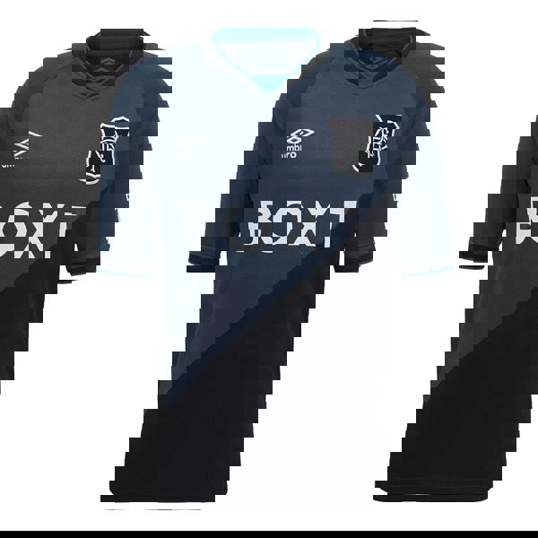 Umbro Childrens/Kids 25/26 Rangers FC Short-Sleeved Third Jersey - Mood Indigo/Caviar - 