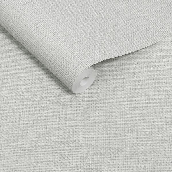 Next Ivory Linen Weave Wallpaper