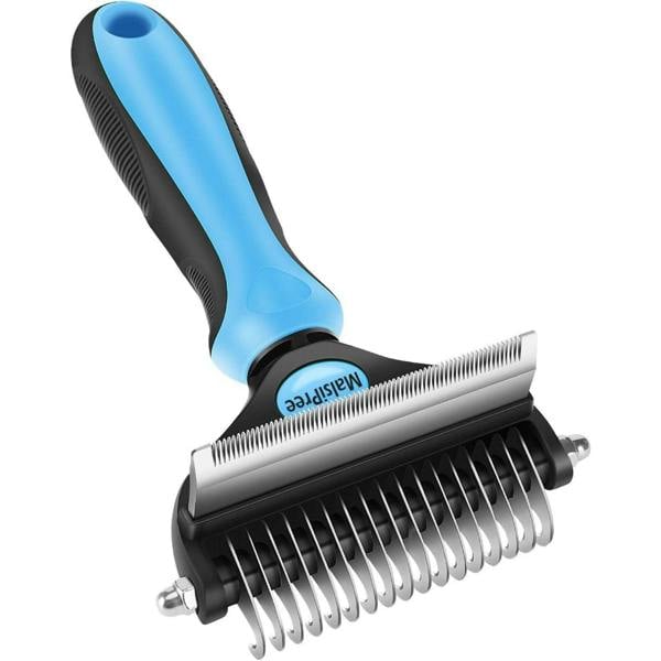 Dyzi Professional 2-Sided Dog & Cat Dematting Deshedding Brush