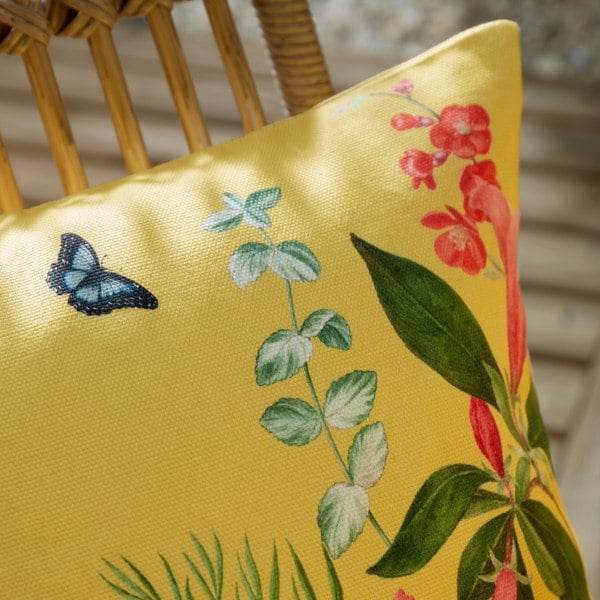 RHS Exotic Garden Shower Proof Outdoor Cotton Cushion
