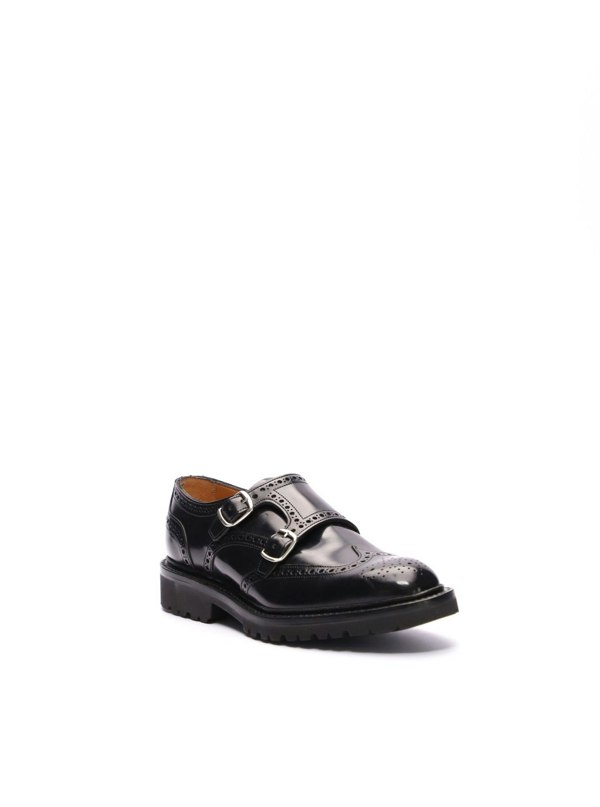 Macian Virginia Double Monk - Black