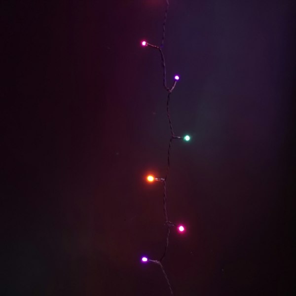 Samuel Alexander 360 LED 28.7m Premier SupaBrights Indoor Outdoor Christmas Multi Function Mains Operated String Lights with Timer in Rainbow