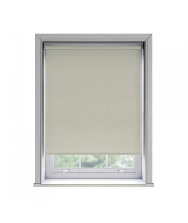 NewEdgeBlinds No Drill Oyster Thermal Blackout Roller Blind (170cm Drop)