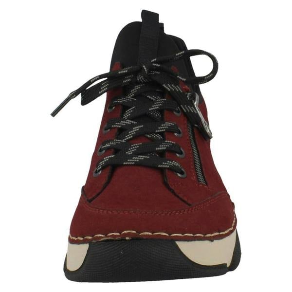 Rieker Ladies Sneakers By Rieker Lace Up Shoes 45973