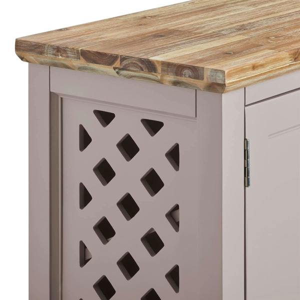 Statement Furniture Florence Shoe Storage Cabinet Large Wooden Shoe Rack